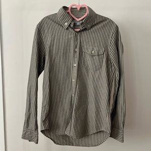 Steven Alan Mens Seersucker Dress Shirt